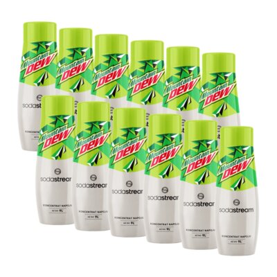 Syrop do saturatorów SODASTREAM Mountain Dew 12 x 440 ml