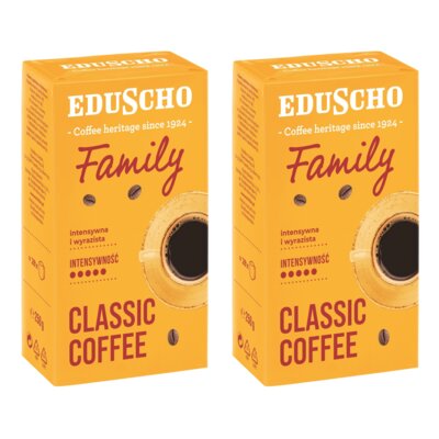Kawa mielona EDUSCHO Family Classic 2 x 250 g