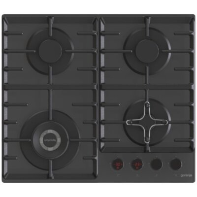 Płyta gazowa GORENJE GKTW641SYB Simplicity Czarne szkło Timer odcinający gaz Palnik VOK