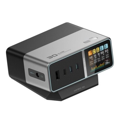 Stacja ładująca CUKTECH TA3005U 300W 5w1 Srebrny