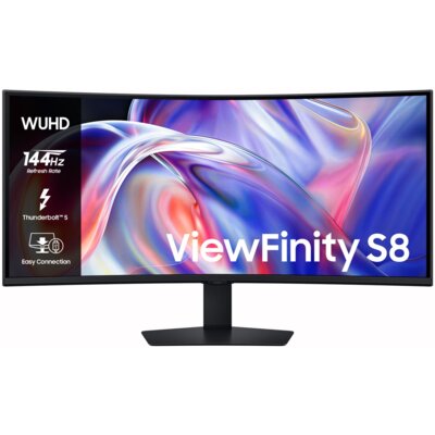 Monitor SAMSUNG ViewFinity S8 LS40H850TAUXEN 40" 5120x2160px 144Hz 4 ms [GTG] Curved