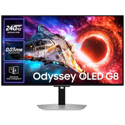 Monitor SAMSUNG Odyssey G8 LS32HG800SUXEN 31.5" 3840x2160px QD-OLED 240Hz 0.03 ms [GTG]
