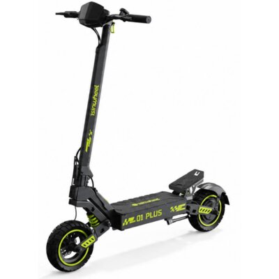 Hulajnoga elektryczna ISINWHEEL D1 Plus 20 km 1200W Amortyzacja 10" Czarny