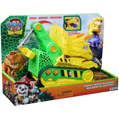 Pojazd SPIN MASTER Psi Patrol Dino Movie Koparka Rubble A Deluxe 6075978