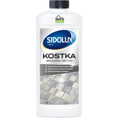 Preparat do czyszczenia kostki brukowej i betonu SIDOLUX Dom i Ogród 1 L