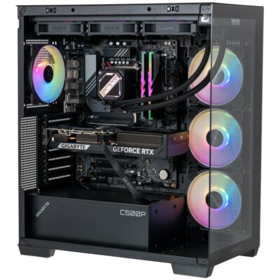 Komputer MAD DOG Powered By Gigabyte C500-I01DR32 i7-14700F 32GB RAM 1TB SSD GeForce RTX5070 DLSS 4 Wi-Fi