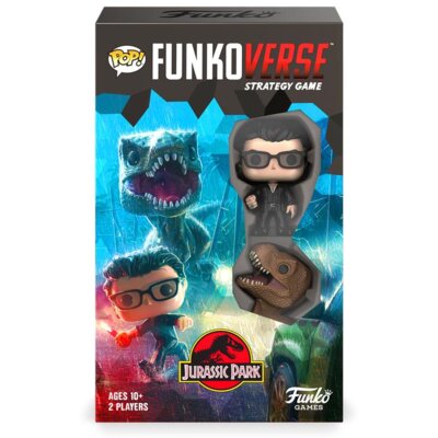 Gra planszowa FUNKO POP Funkoverse: Jurassic Park 101 (Dr.Ian & T.Rex)