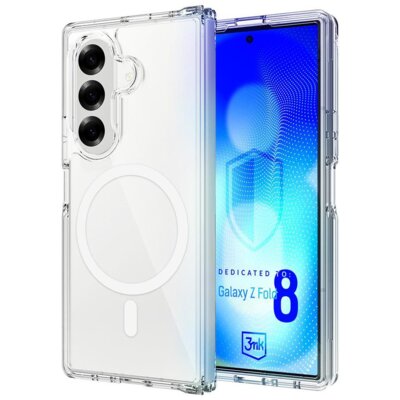 Etui 3MK Armor MagCase do Samsung Galaxy Z Fold 8 Ultra Przezroczysty