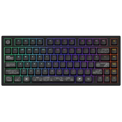 Klawiatura DARK PROJECT ALU81A Terra Nova Czarny