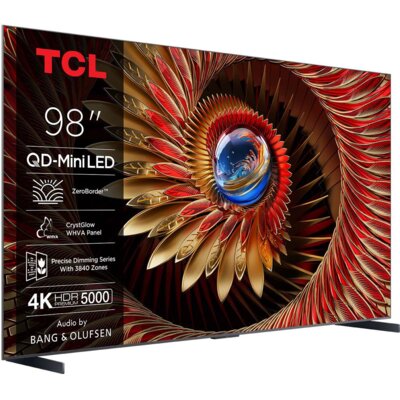 Telewizor TCL 98C89K 98” QD-Mini LED 4K 144 Hz VRR Google TV Dolby Atmos Dolby Vision HDMI 2.1