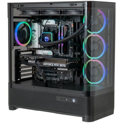 Komputer MAD DOG AQUARIUS-A04DR32 R7-7800X3D 32GB RAM 1TB SSD GeForce RTX5070 DLSS 3 Wi-Fi