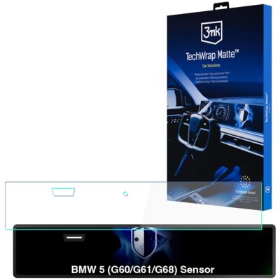 Folia ochronna 3mk TechWrap Matte Center Display do BMW 5 G60/G61/G68 Sensor 2023-