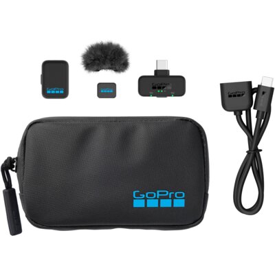 Mikrofon bezprzewodowy GOPRO Wirelles Mic USB Kit - EU Czarny