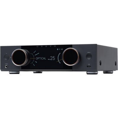 System ALL IN ONE ONKYO MUSE Y-50 Czarny, Wi-Fi, Bluetooth, HDMI eARC, Kalibracja pomieszczenia Onkyo Room EQ, Preamp MM/MC