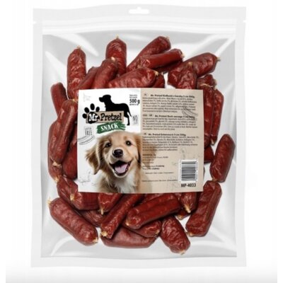 Przysmak dla psa MR. PRETZEL Kiełbaski z kaczką 500 g