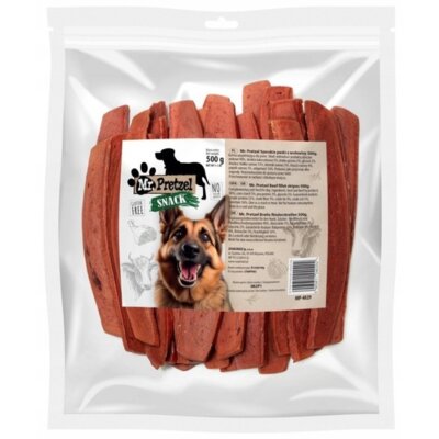 Przysmak dla psa MR. PRETZEL Filety z wołowiny 500 g