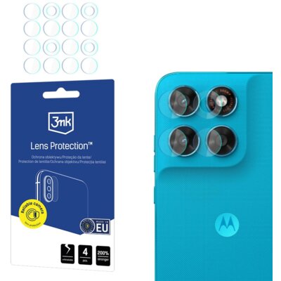Szkło hybrydowe na obiektyw 3MK Lens Protection do Motorola Moto G87 (4 szt.)