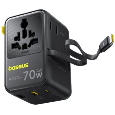 Adapter podróżny BASEUS EnerCore CG11 (Globalny) Czarny