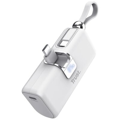 Powerbank TRUST Pacto 5000 mAh 20W Biały