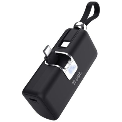 Powerbank TRUST Pacto 5000 mAh 20W Czarny