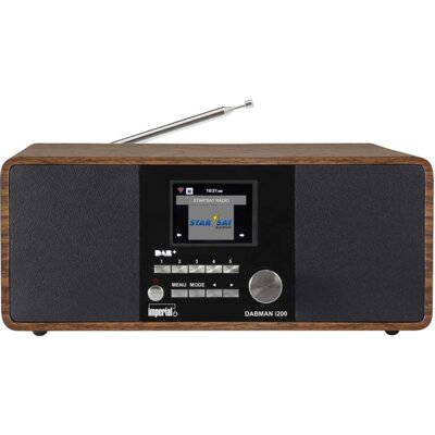Radio IMPERIAL Dabman i200 DAB+ Cyfrowe Internetowe Drewno