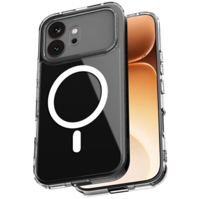 Etui CRONG Hybrid Clear Magnetic MagSafe do Honor 600 5G Przezroczysty
