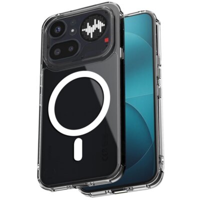 Etui CRONG Hybrid Clear Magnetic MagSafe do Nothing Phone 4a Pro Przezroczysty