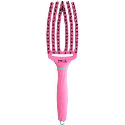 Szczotka do włosów OLIVIA GARDEN Fingerbrush Care Iconic Różowy
