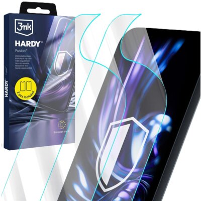 Szkło hybrydowe 3MK Hardy Fusion do Xiaomi 17T Pro (2 szt.)