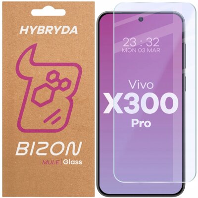 Szkło hybrydowe BIZON Hybrid Mule do Vivo X300 Pro
