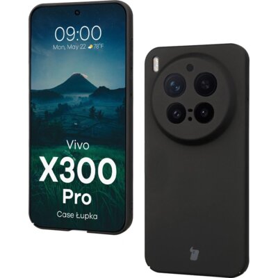 Etui BIZON Łupka do Vivo X300 Pro Czarny