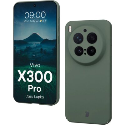 Etui BIZON Łupka do Vivo X300 Pro Zielony