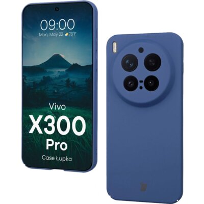 Etui BIZON Łupka do Vivo X300 Pro Niebieski