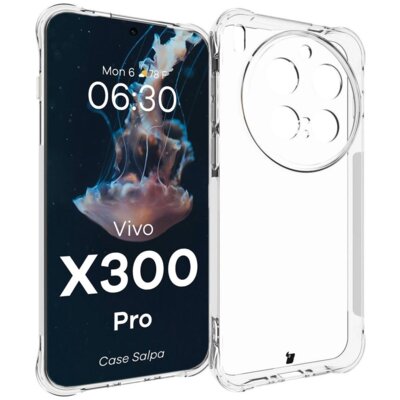 Etui BIZON Salpa do Vivo X300 Pro Przezroczysty