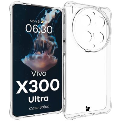 Etui BIZON Salpa do Vivo X300 Ultra Przezroczysty
