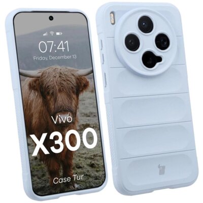 Etui BIZON Tur do Vivo X300 Jasnoniebieski