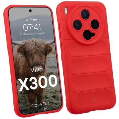 Etui BIZON Tur do Vivo X300 Czerwony