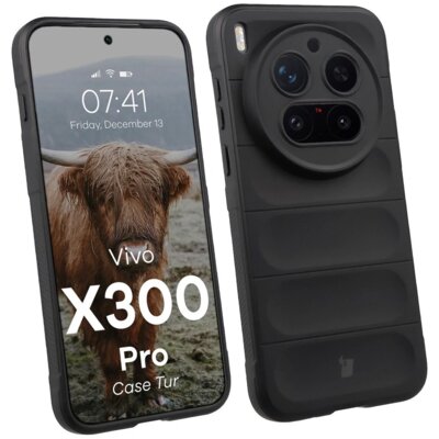 Etui BIZON Tur do Vivo X300 Pro Czarny
