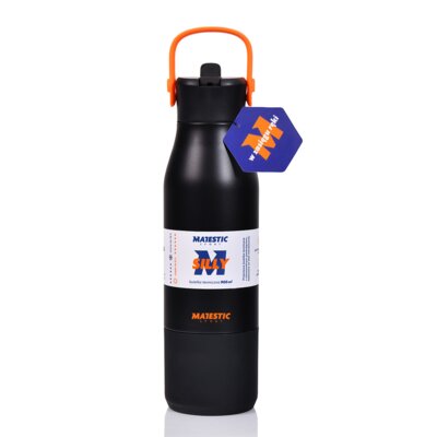 Butelka termiczna MAJESTIC SPORT Silly Czarny 900 ml
