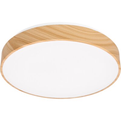Plafon CANDELLUX Figaro 14-33956 Biało-brązowy
