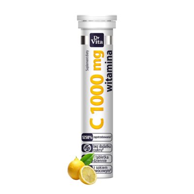 Witamina C DR VITA 1000 mg Cytrynowy (20 tabletek)
