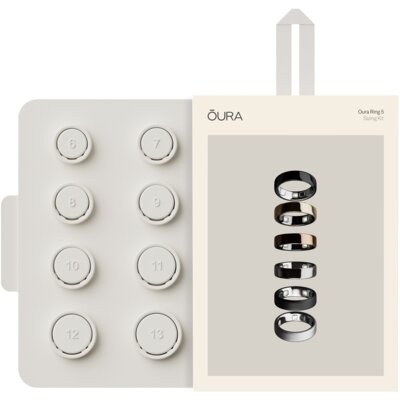 Zestaw OURA Ring 5 Sizing Kit