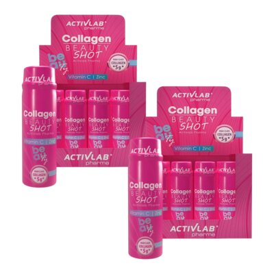 Kolagen ACTIVLAB Shot Beauty Mango-kokos (24 x 80 ml)