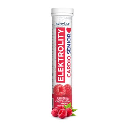 Elektrolity ACTIVLAB Cardio Senior Malinowy (20 tabletek)
