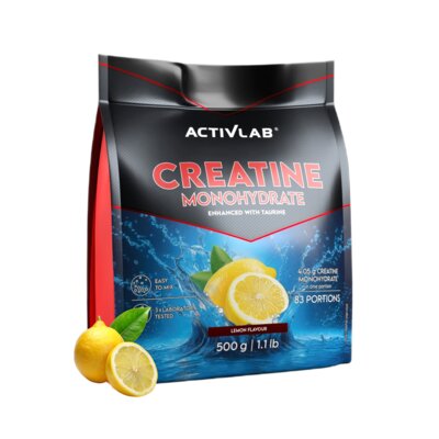 Monohydrat kreatyny ACTIVLAB Cytrynowy (500 g)