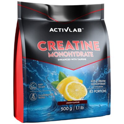 Monohydrat kreatyny ACTIVLAB Cytrynowy (500 g)