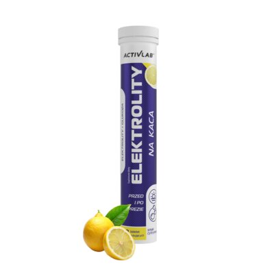 Elektrolity ACTIVLAB Na kaca Cytrynowy (20 tabletek)