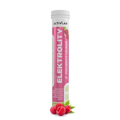 Elektrolity ACTIVLAB Probiotyk Malinowy (20 tabletek)
