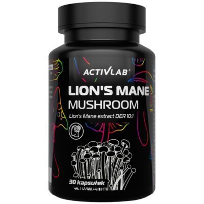 Suplement diety ACTIVLAB Lion's Mane Mushroom (30 kapsułek)