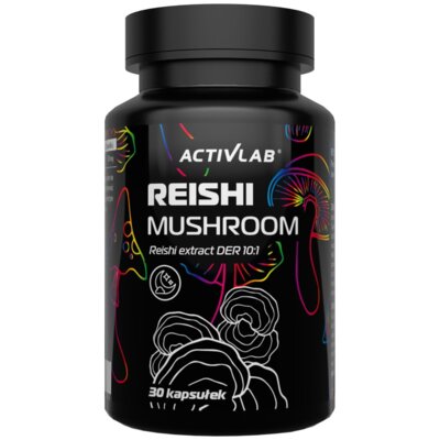 Suplement diety ACTIVLAB Reishi Mushroom (30 kapsułek)